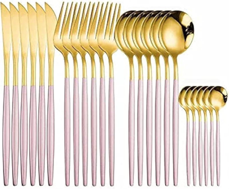 Set of Spoons, Forks and Knives- 24 Pieces